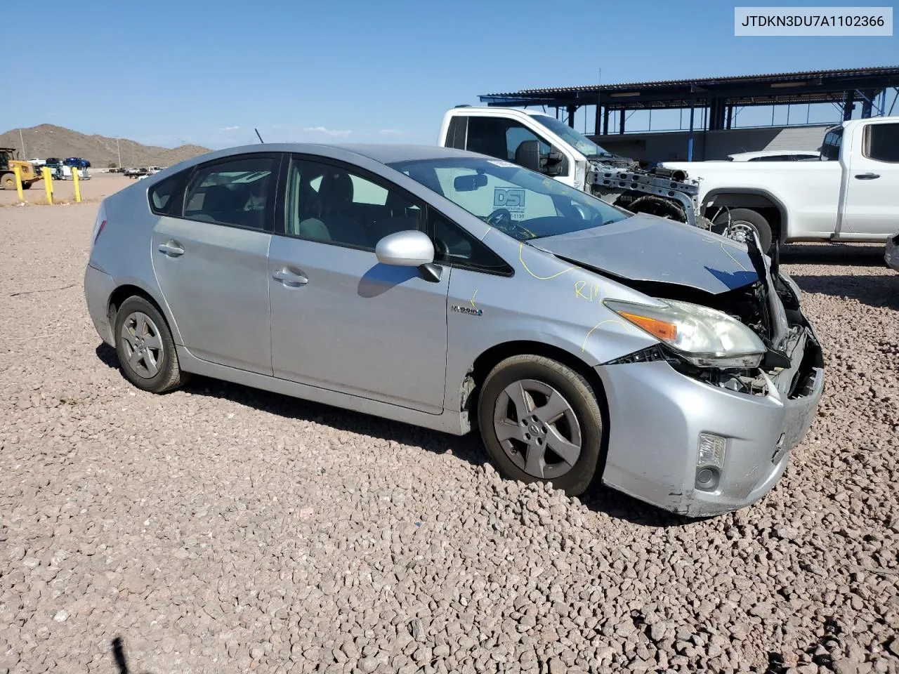 2010 Toyota Prius VIN: JTDKN3DU7A1102366 Lot: 75901644