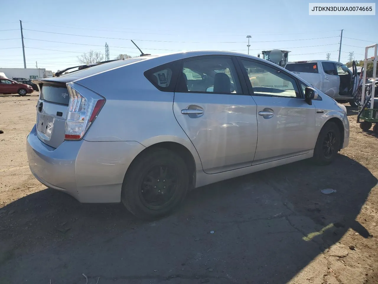 2010 Toyota Prius VIN: JTDKN3DUXA0074665 Lot: 76184354