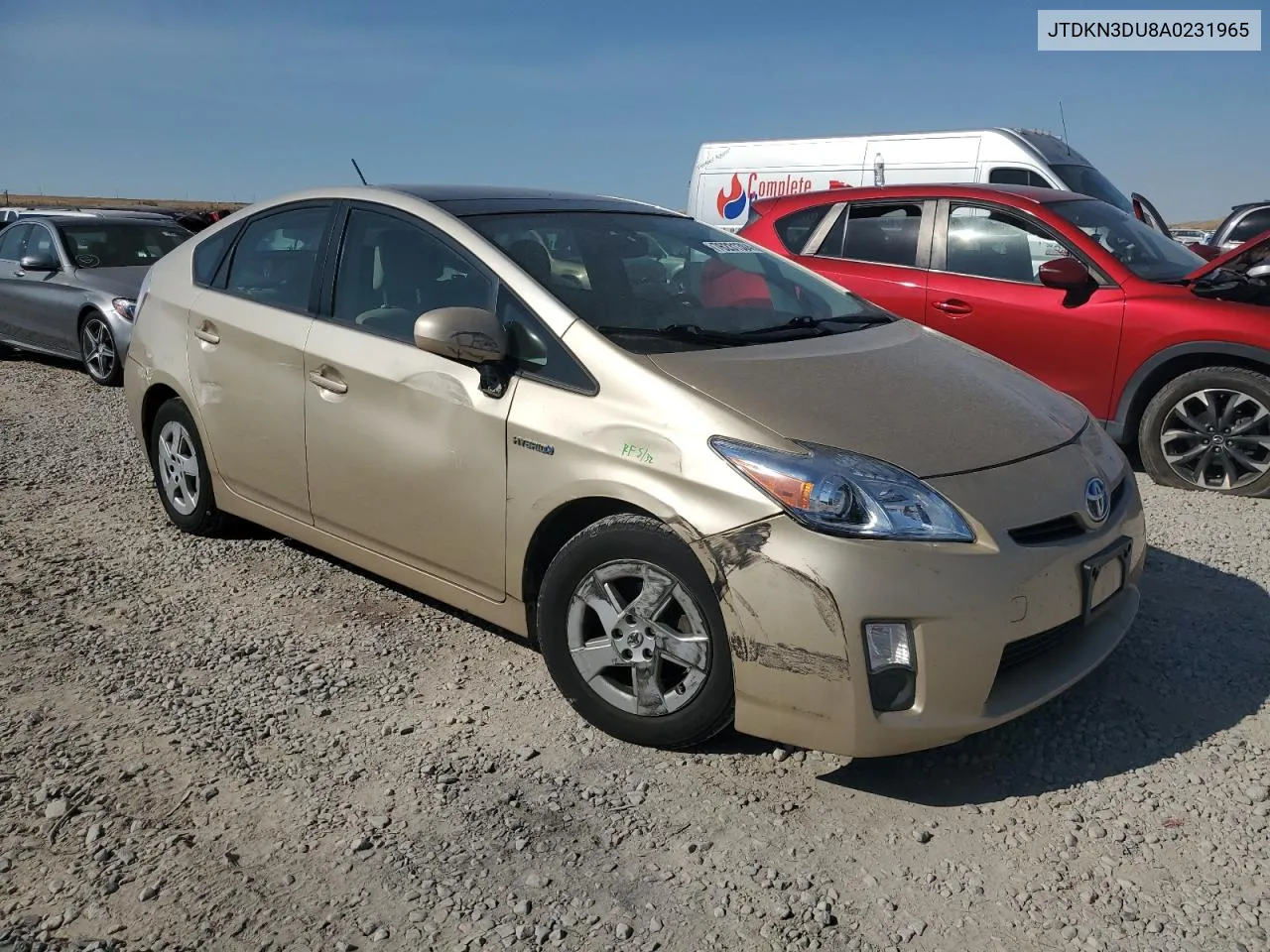 2010 Toyota Prius VIN: JTDKN3DU8A0231965 Lot: 76231304