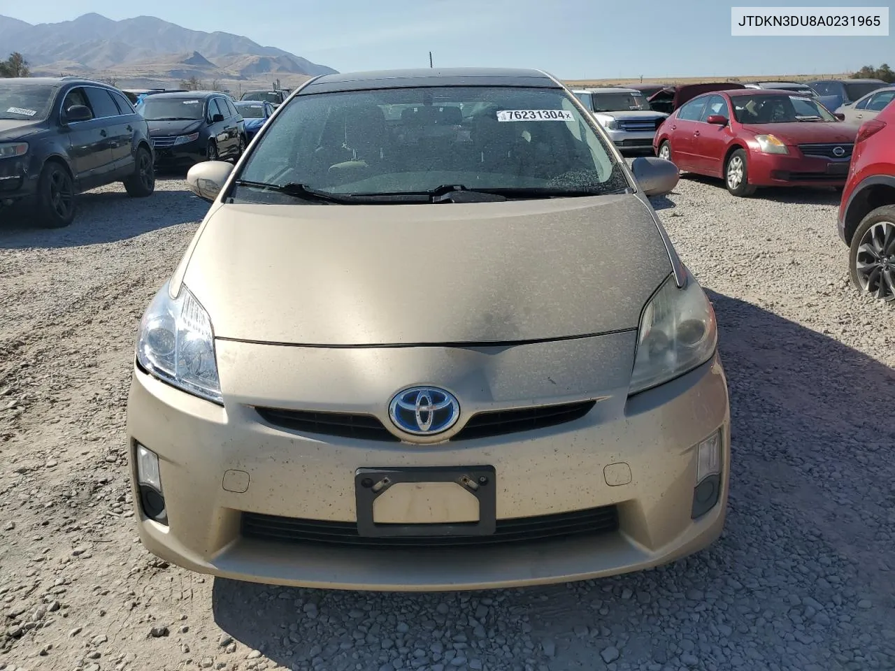 2010 Toyota Prius VIN: JTDKN3DU8A0231965 Lot: 76231304