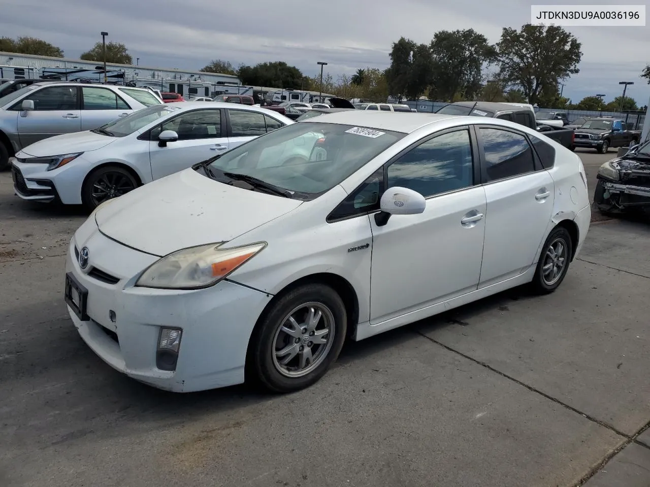 2010 Toyota Prius VIN: JTDKN3DU9A0036196 Lot: 76391904