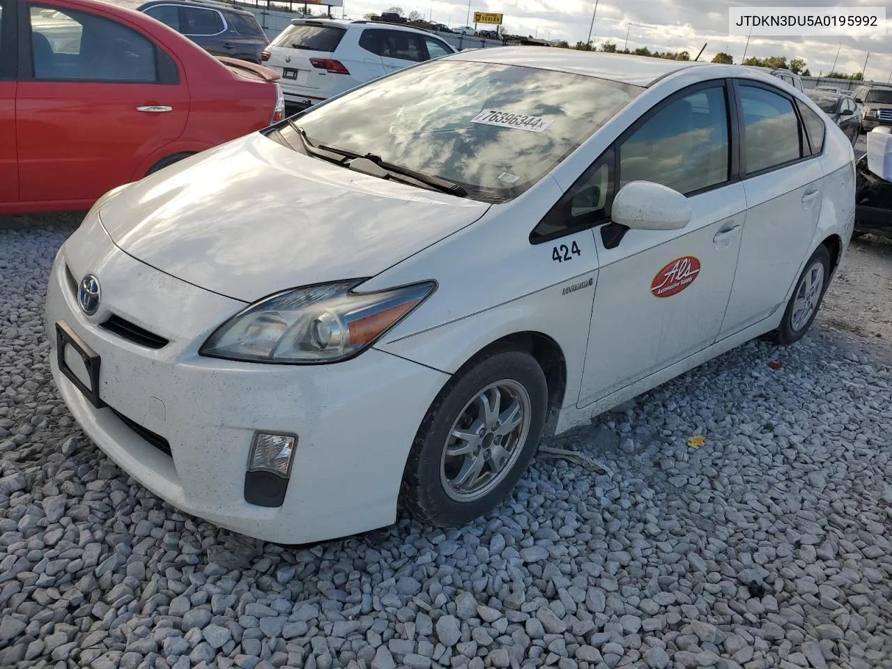 JTDKN3DU5A0195992 2010 Toyota Prius