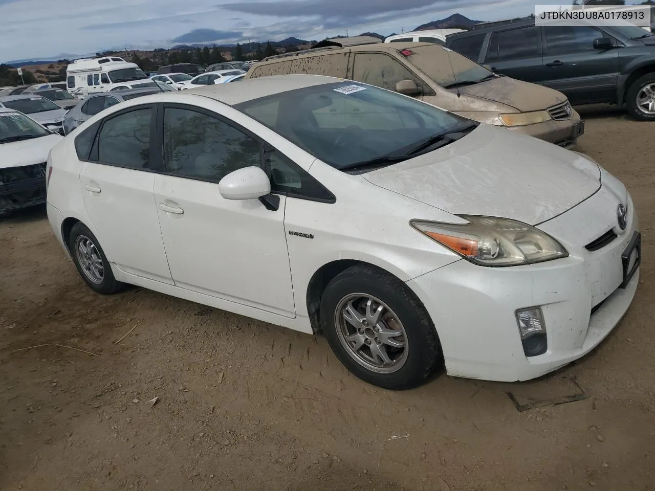 2010 Toyota Prius VIN: JTDKN3DU8A0178913 Lot: 76625094