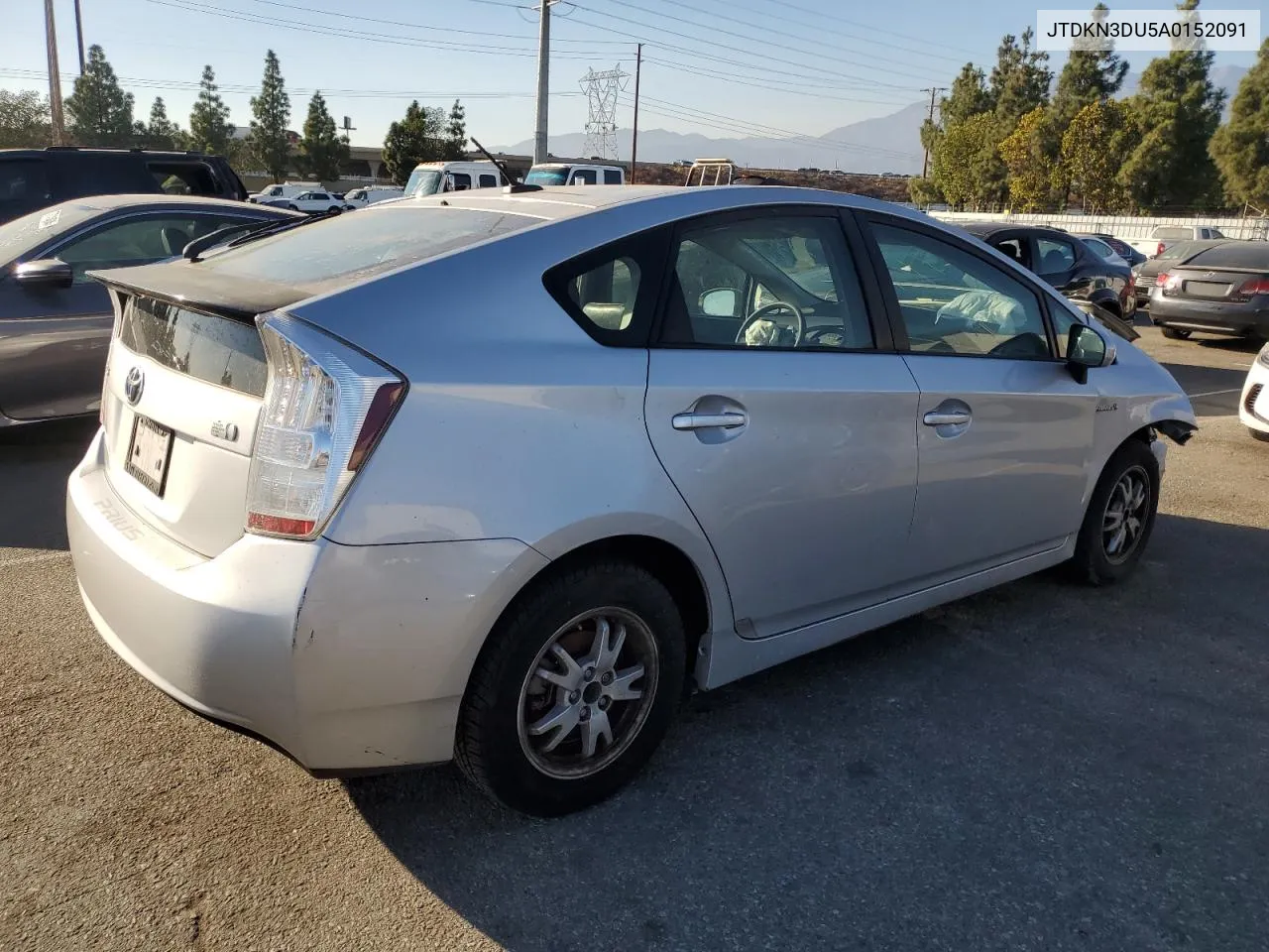 2010 Toyota Prius VIN: JTDKN3DU5A0152091 Lot: 76633354