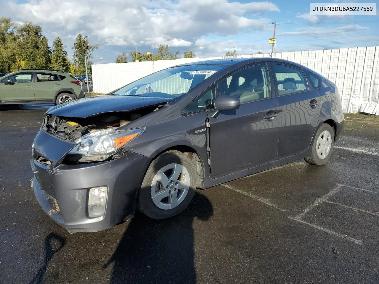 JTDKN3DU6A5227559 2010 Toyota Prius