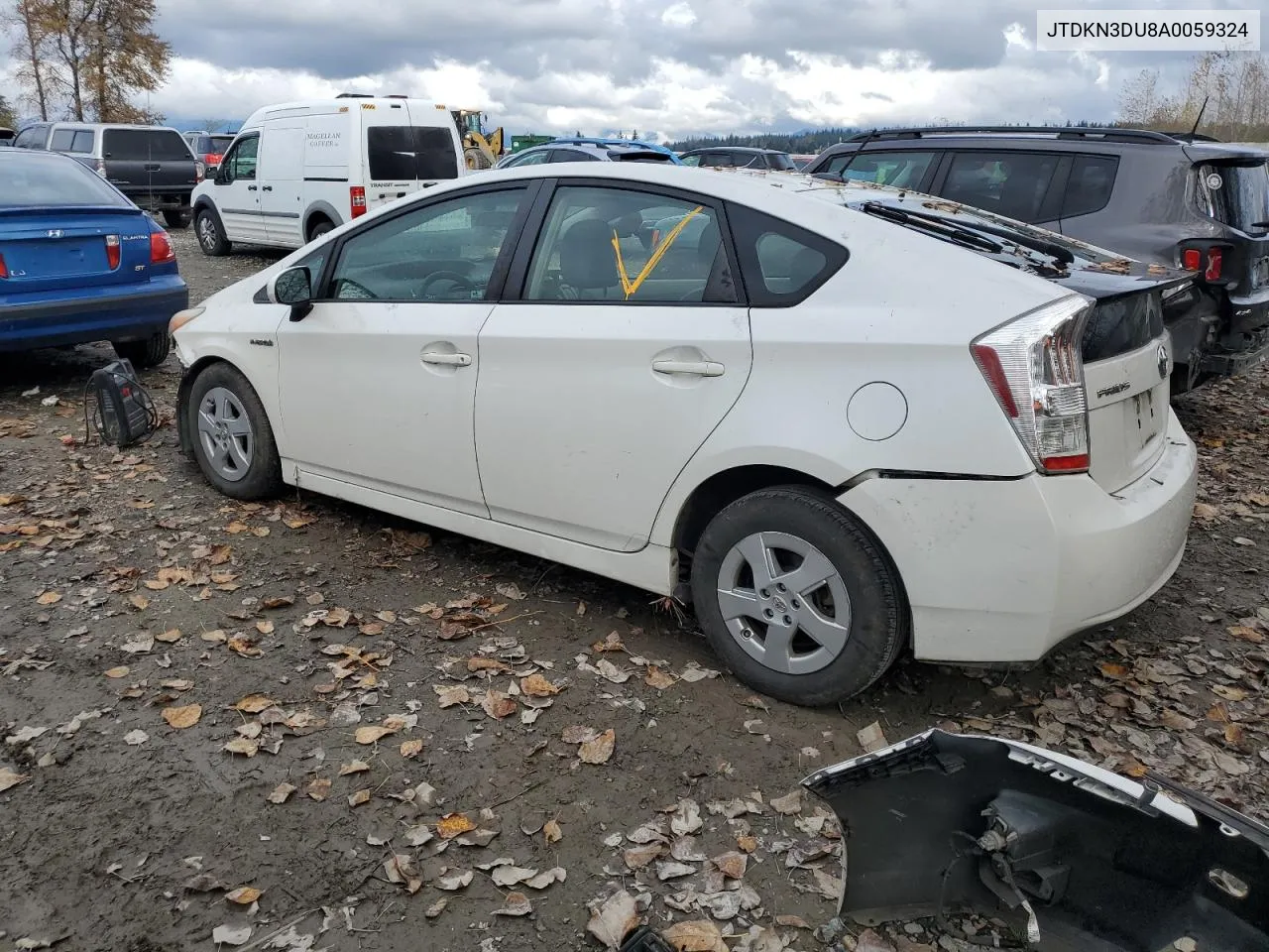 2010 Toyota Prius VIN: JTDKN3DU8A0059324 Lot: 77176714