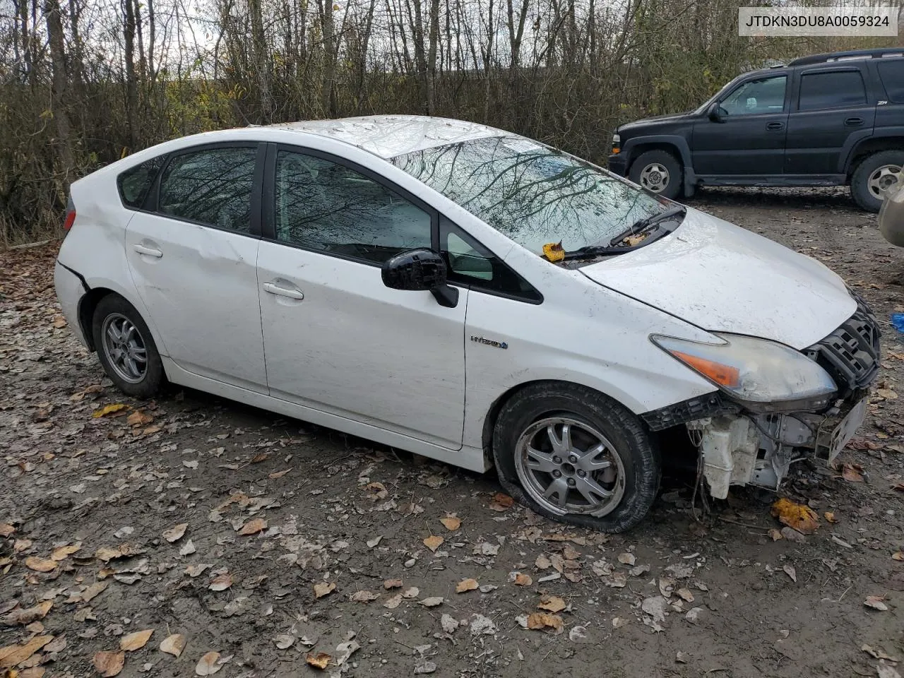 2010 Toyota Prius VIN: JTDKN3DU8A0059324 Lot: 77176714