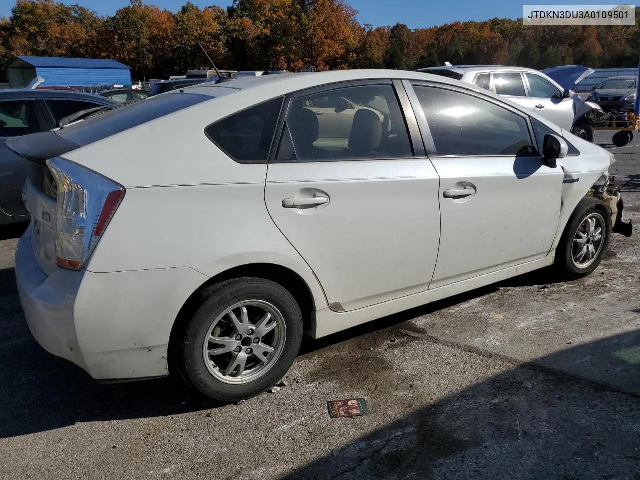 2010 Toyota Prius VIN: JTDKN3DU3A0109501 Lot: 77199314