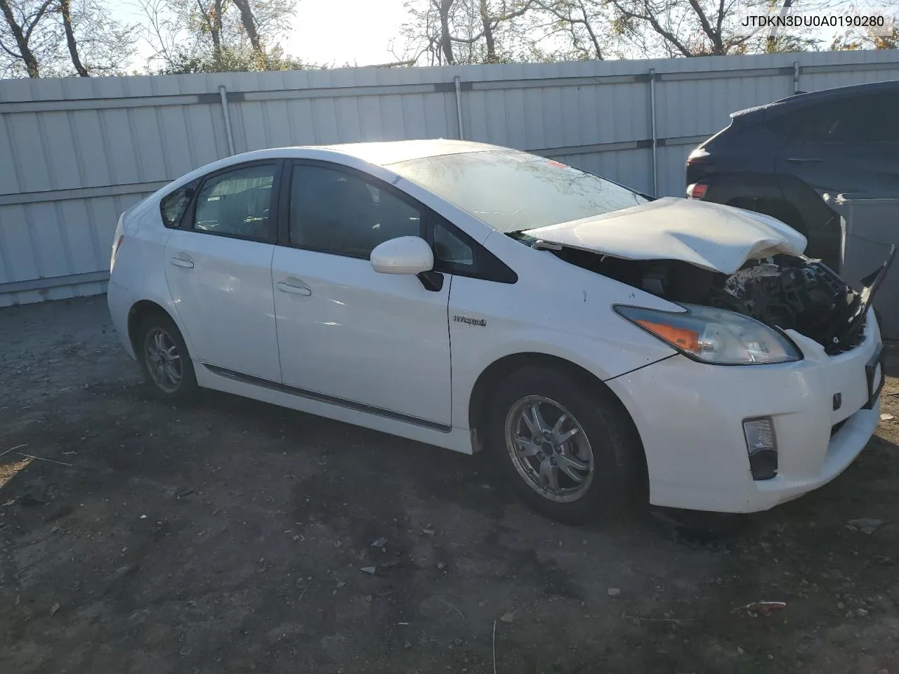 2010 Toyota Prius VIN: JTDKN3DU0A0190280 Lot: 77467214