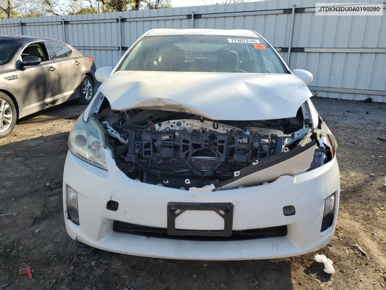 2010 Toyota Prius VIN: JTDKN3DU0A0190280 Lot: 77467214