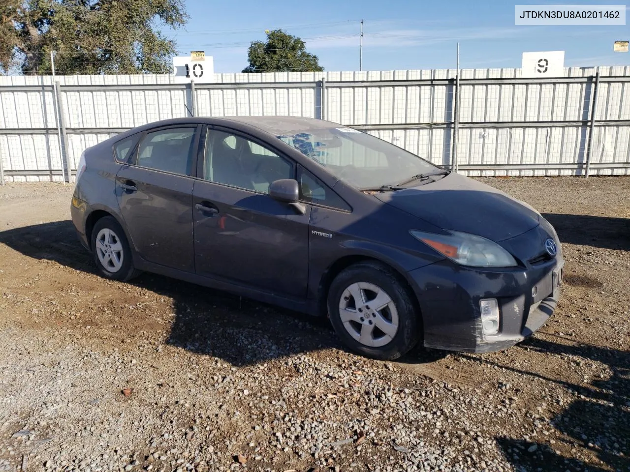 2010 Toyota Prius VIN: JTDKN3DU8A0201462 Lot: 77564164