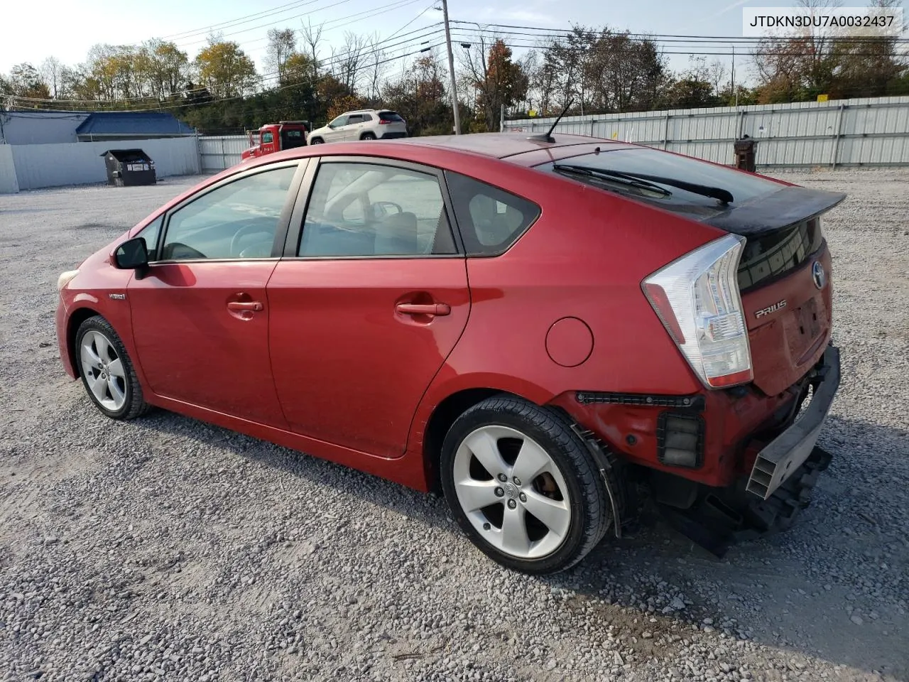 2010 Toyota Prius VIN: JTDKN3DU7A0032437 Lot: 77614564