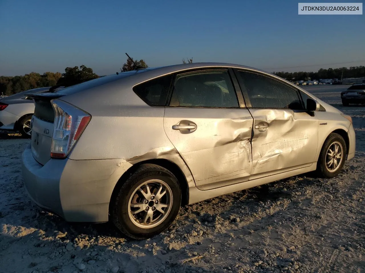 2010 Toyota Prius VIN: JTDKN3DU2A0063224 Lot: 77753804