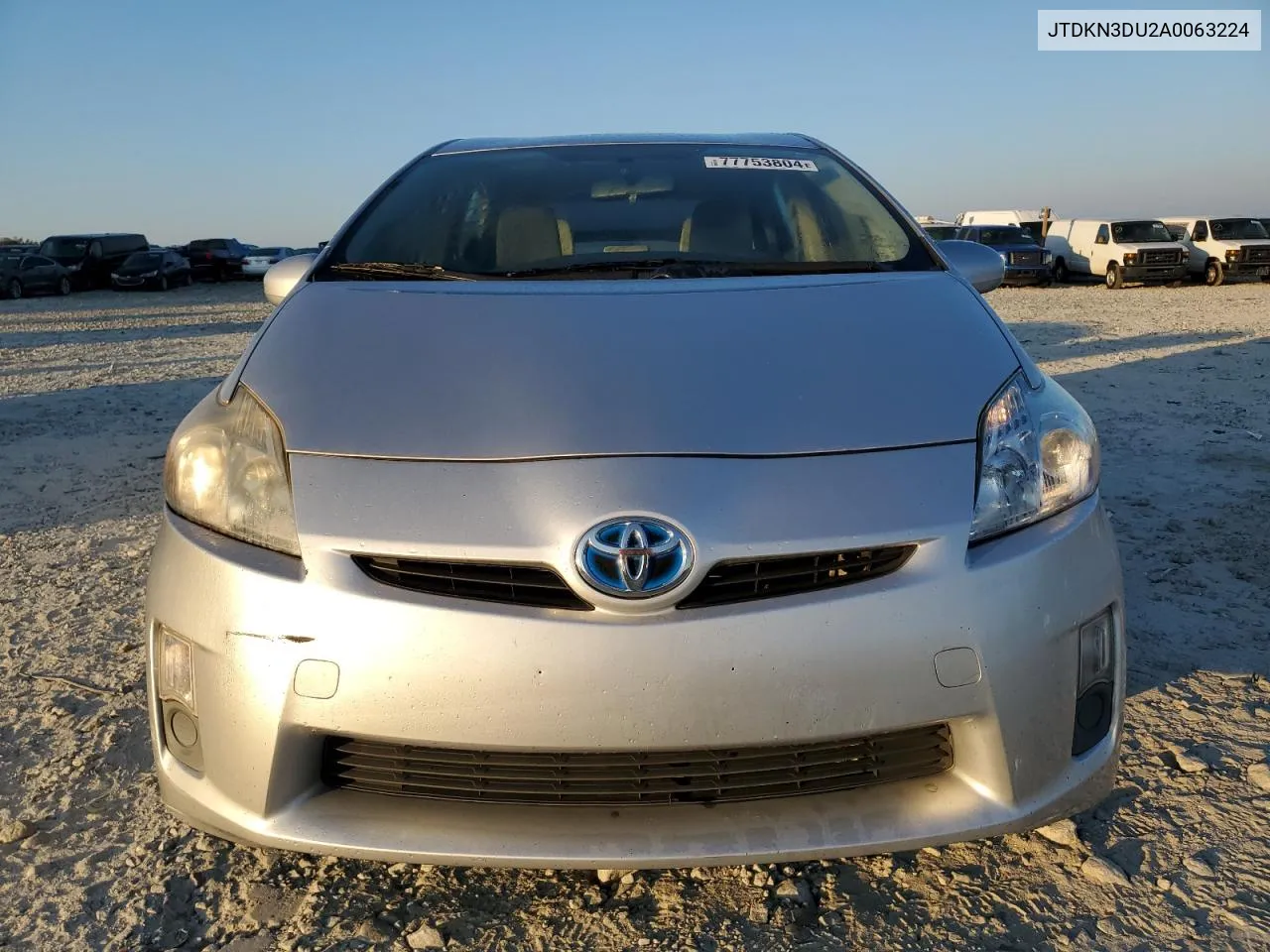 2010 Toyota Prius VIN: JTDKN3DU2A0063224 Lot: 77753804