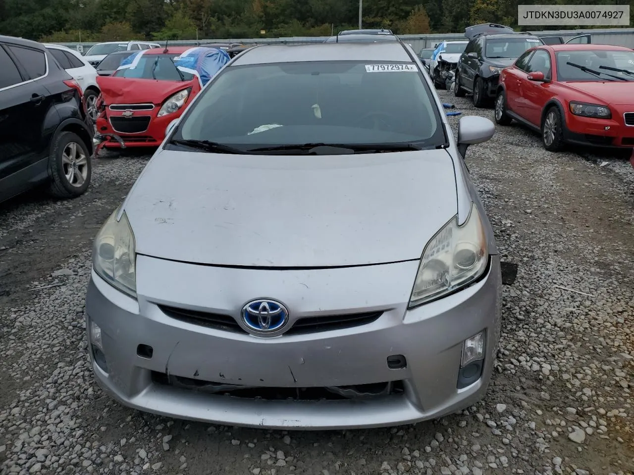 2010 Toyota Prius VIN: JTDKN3DU3A0074927 Lot: 77972974