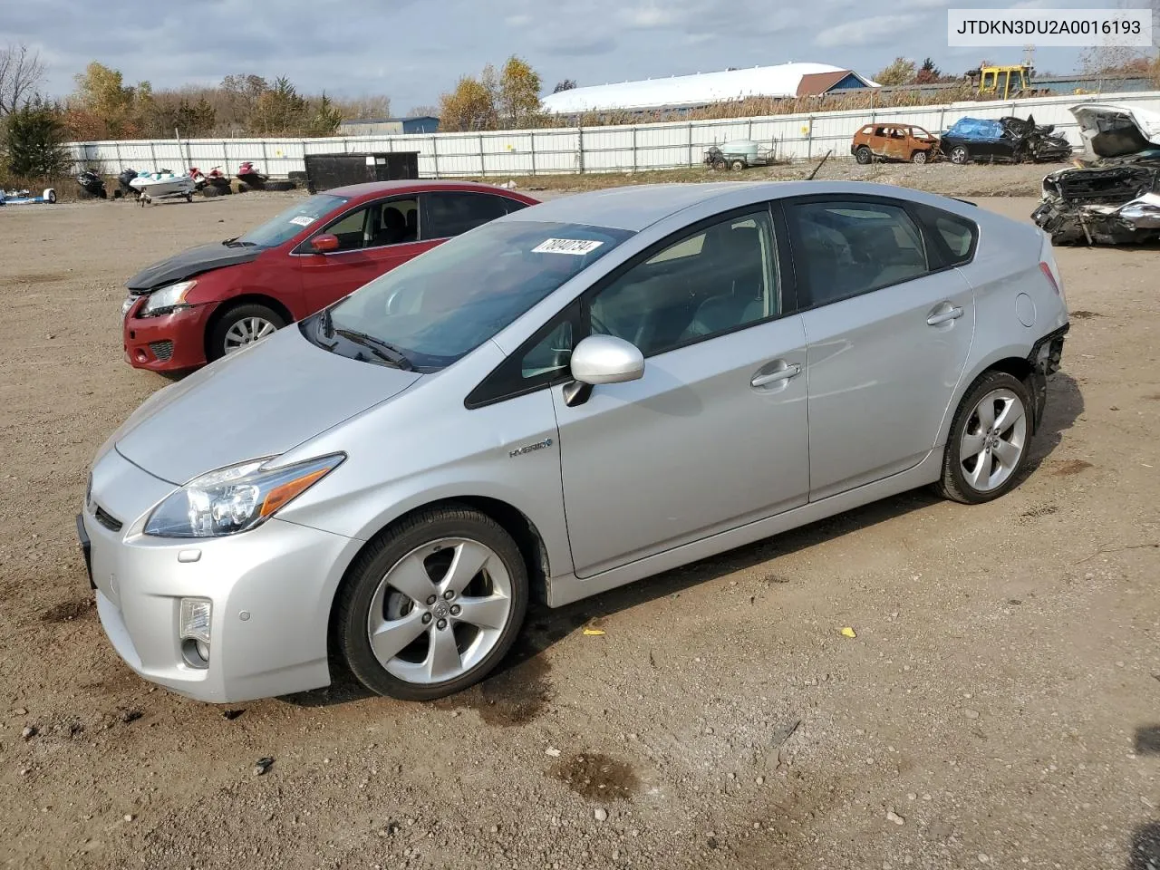 2010 Toyota Prius VIN: JTDKN3DU2A0016193 Lot: 78040734