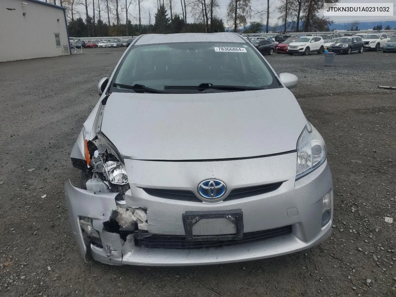 2010 Toyota Prius VIN: JTDKN3DU1A0231032 Lot: 78366864