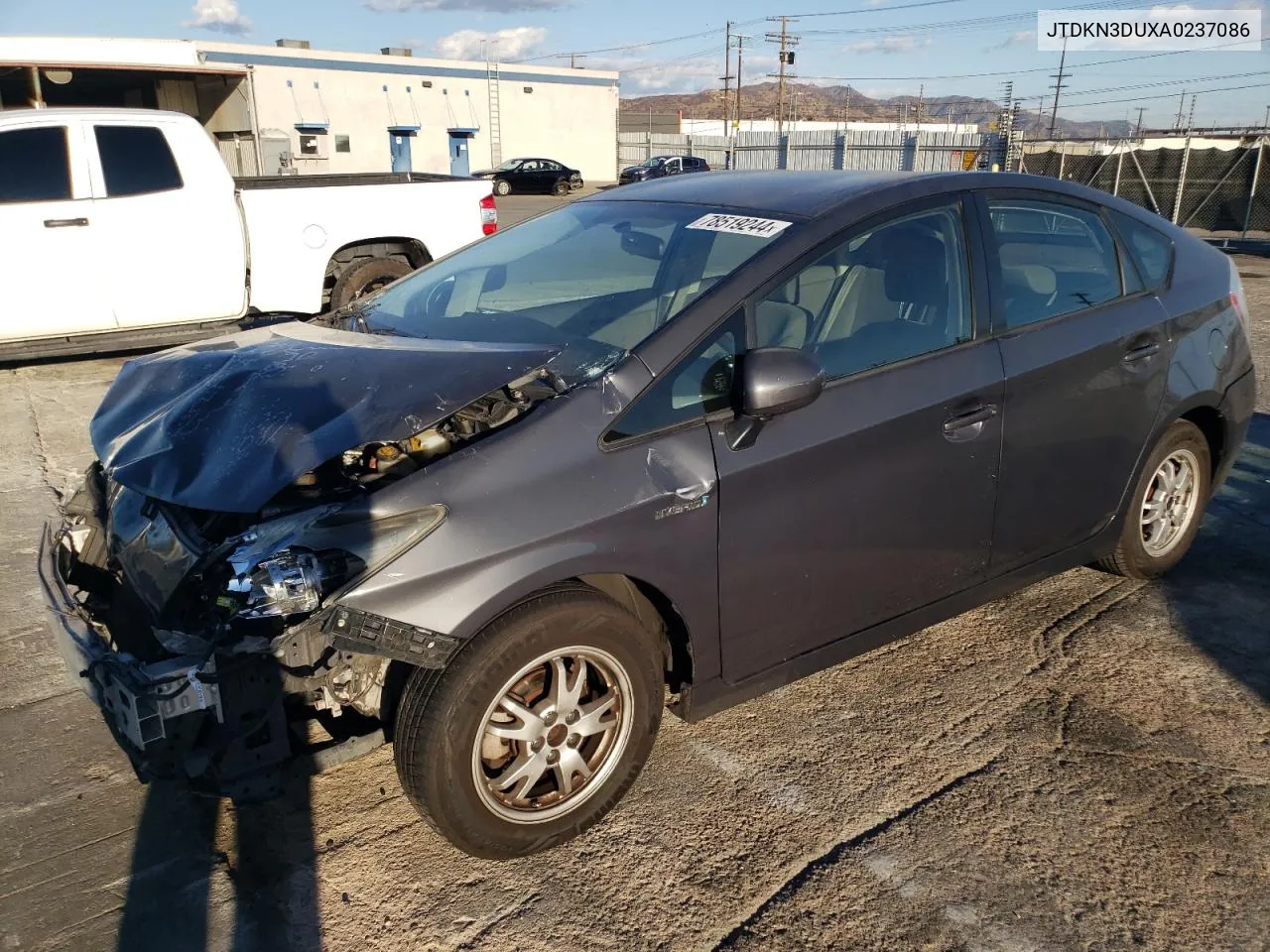 2010 Toyota Prius VIN: JTDKN3DUXA0237086 Lot: 78519244