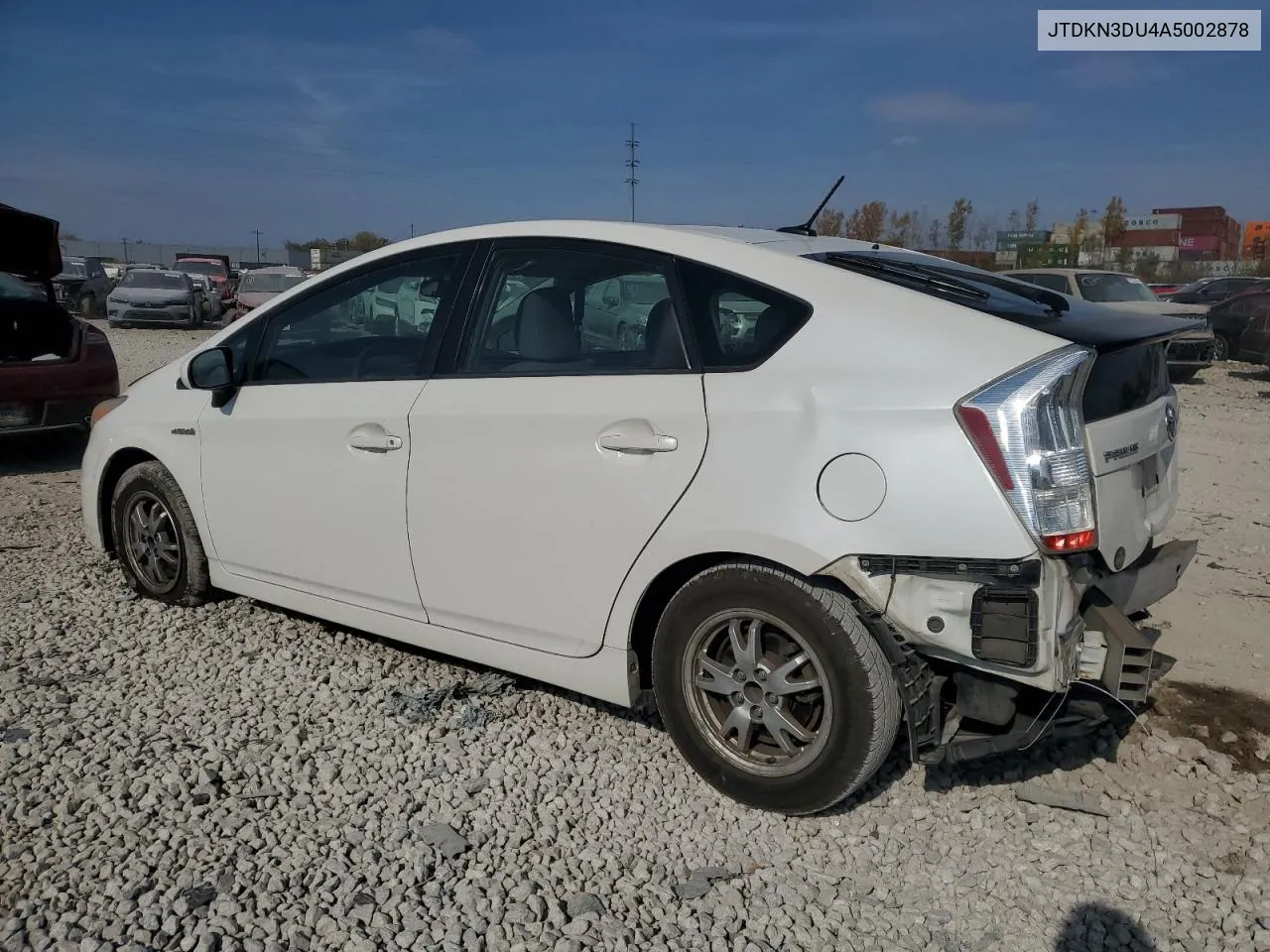 2010 Toyota Prius VIN: JTDKN3DU4A5002878 Lot: 78645114