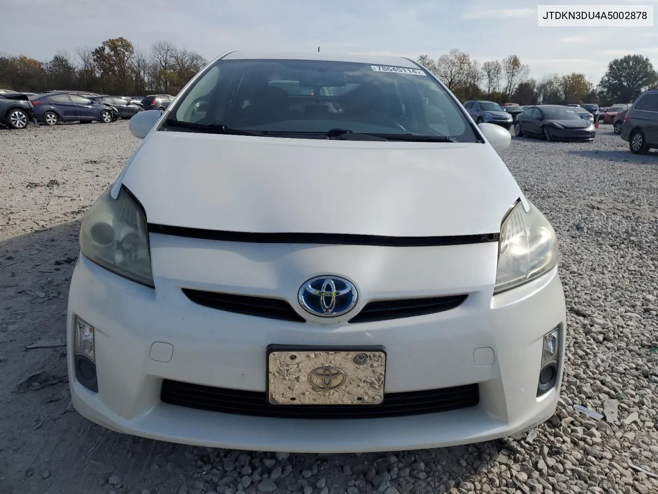 2010 Toyota Prius VIN: JTDKN3DU4A5002878 Lot: 78645114