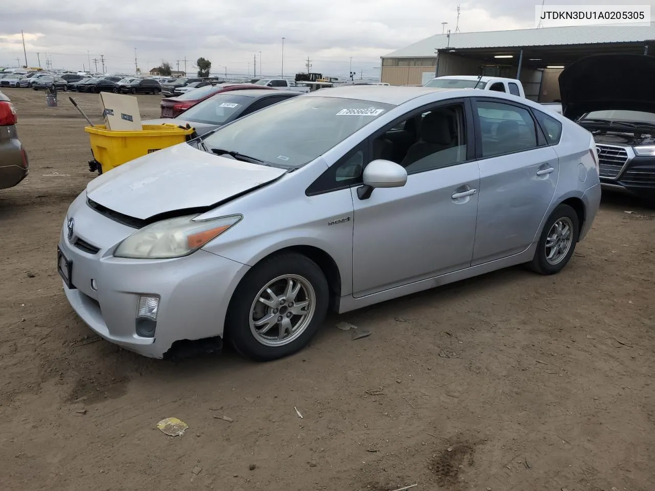 2010 Toyota Prius VIN: JTDKN3DU1A0205305 Lot: 78656024