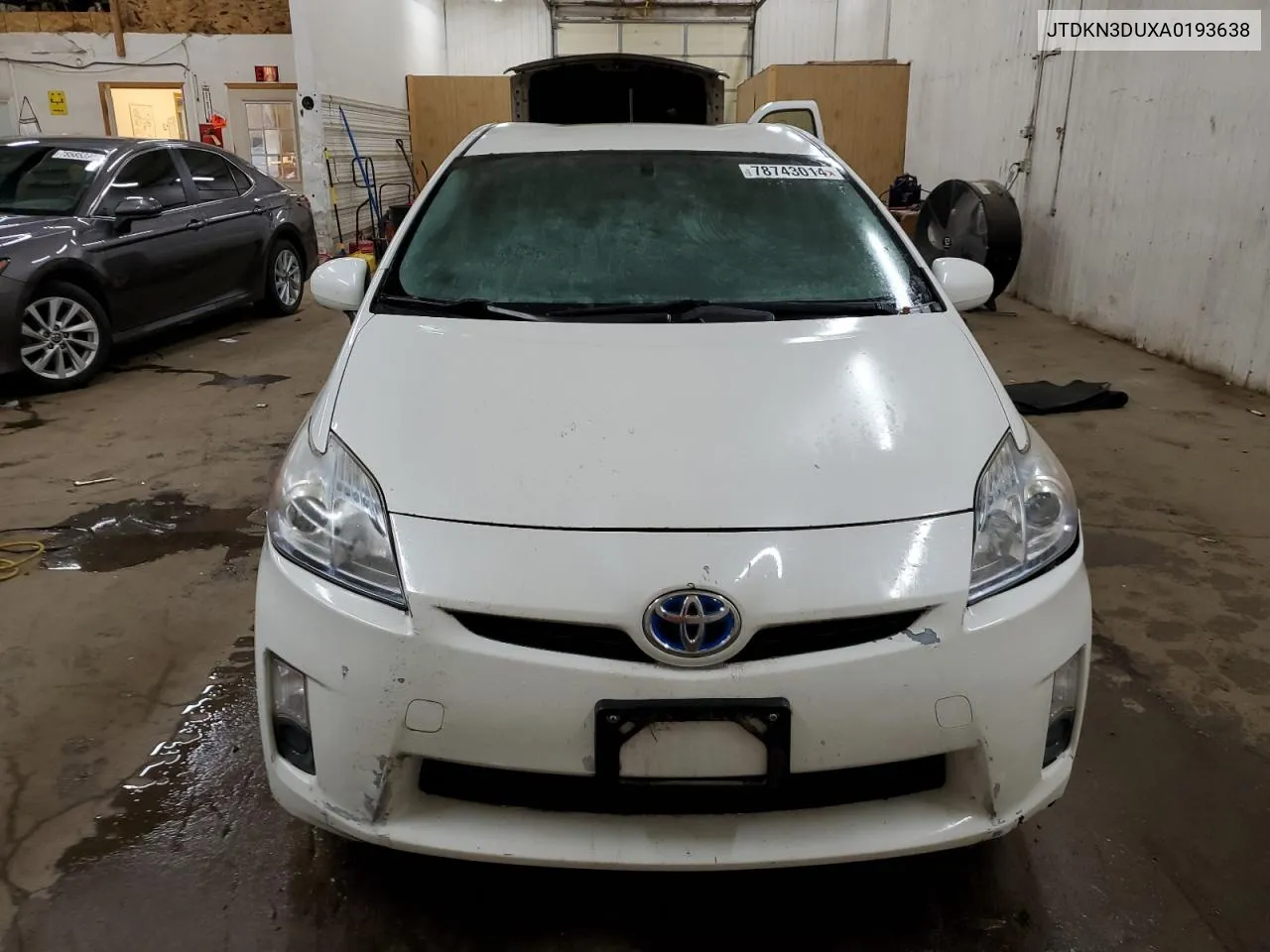 2010 Toyota Prius VIN: JTDKN3DUXA0193638 Lot: 78743014