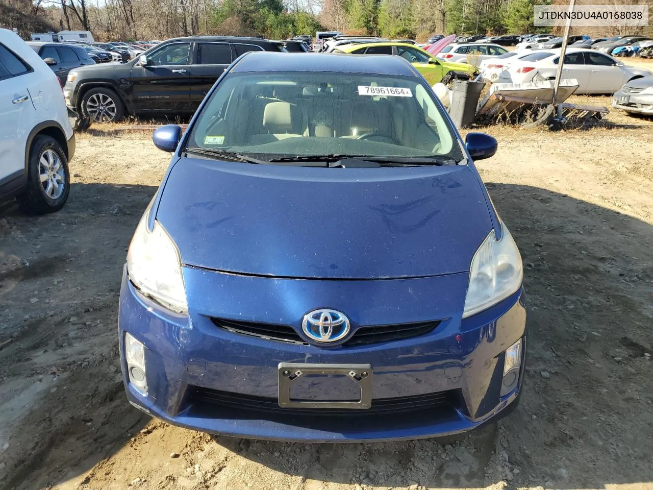 2010 Toyota Prius VIN: JTDKN3DU4A0168038 Lot: 78961664