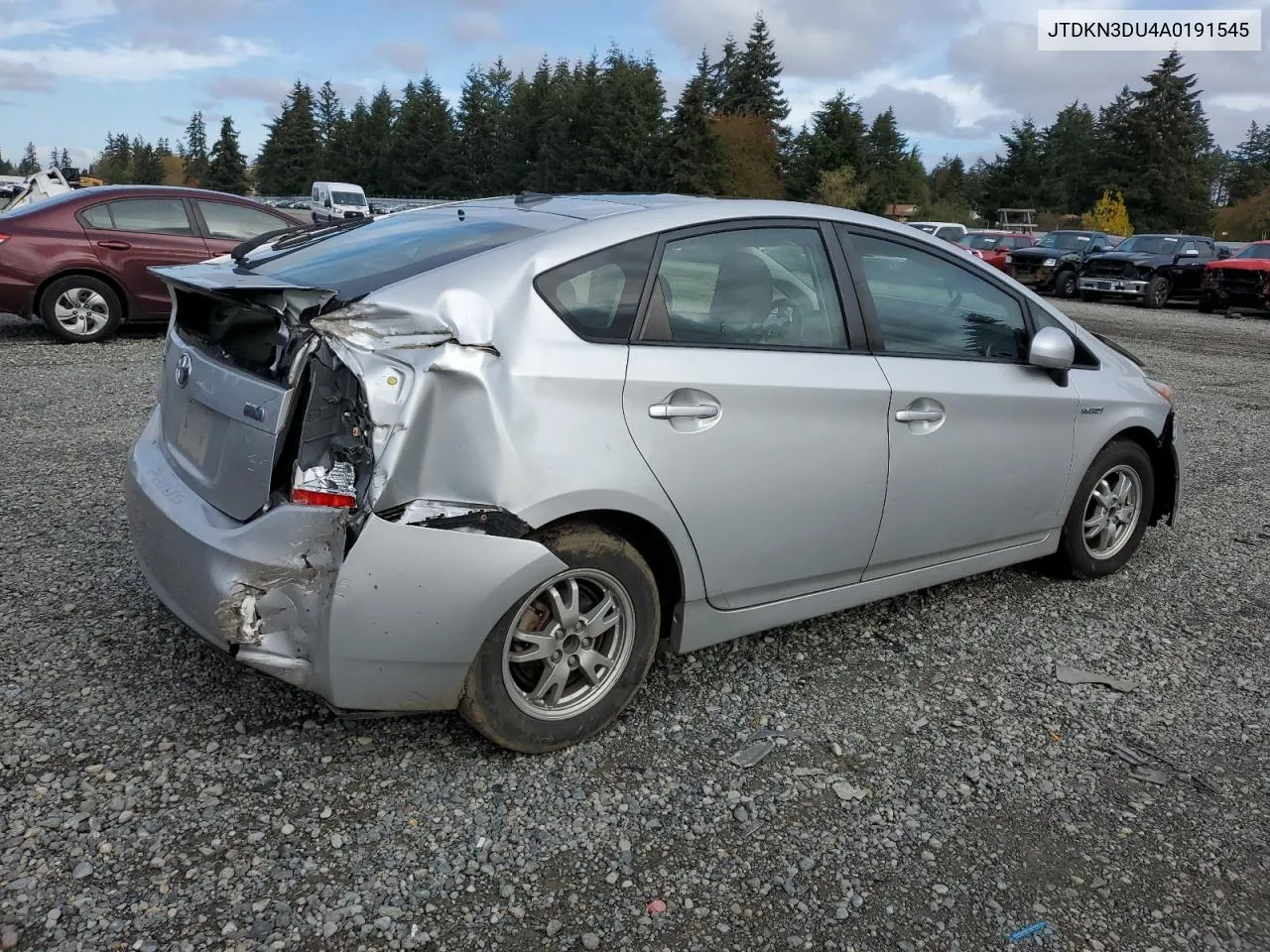 2010 Toyota Prius VIN: JTDKN3DU4A0191545 Lot: 79439884