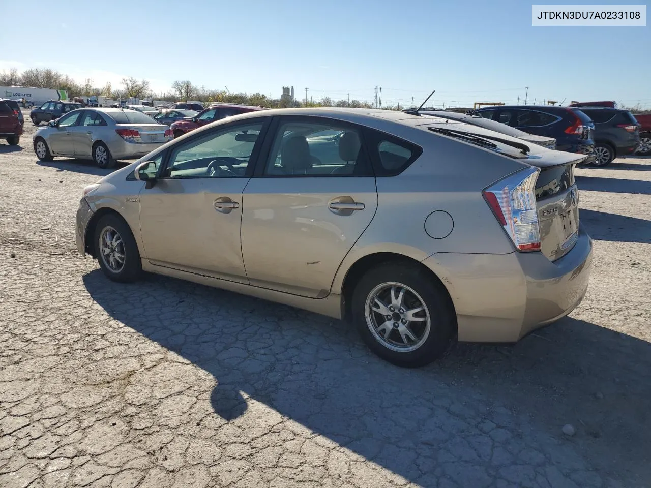 2010 Toyota Prius VIN: JTDKN3DU7A0233108 Lot: 79701474