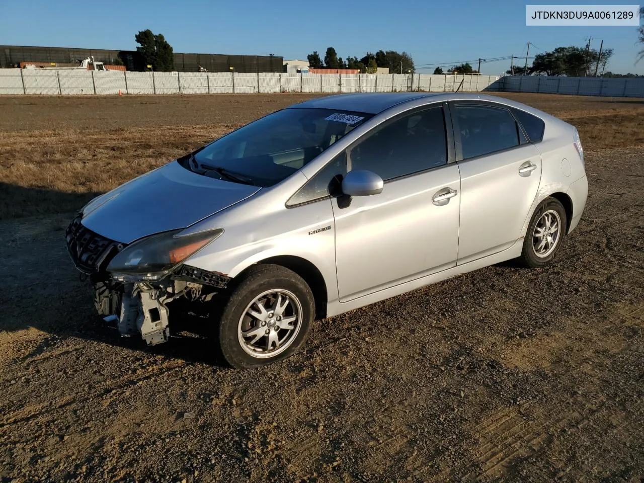 2010 Toyota Prius VIN: JTDKN3DU9A0061289 Lot: 80067404