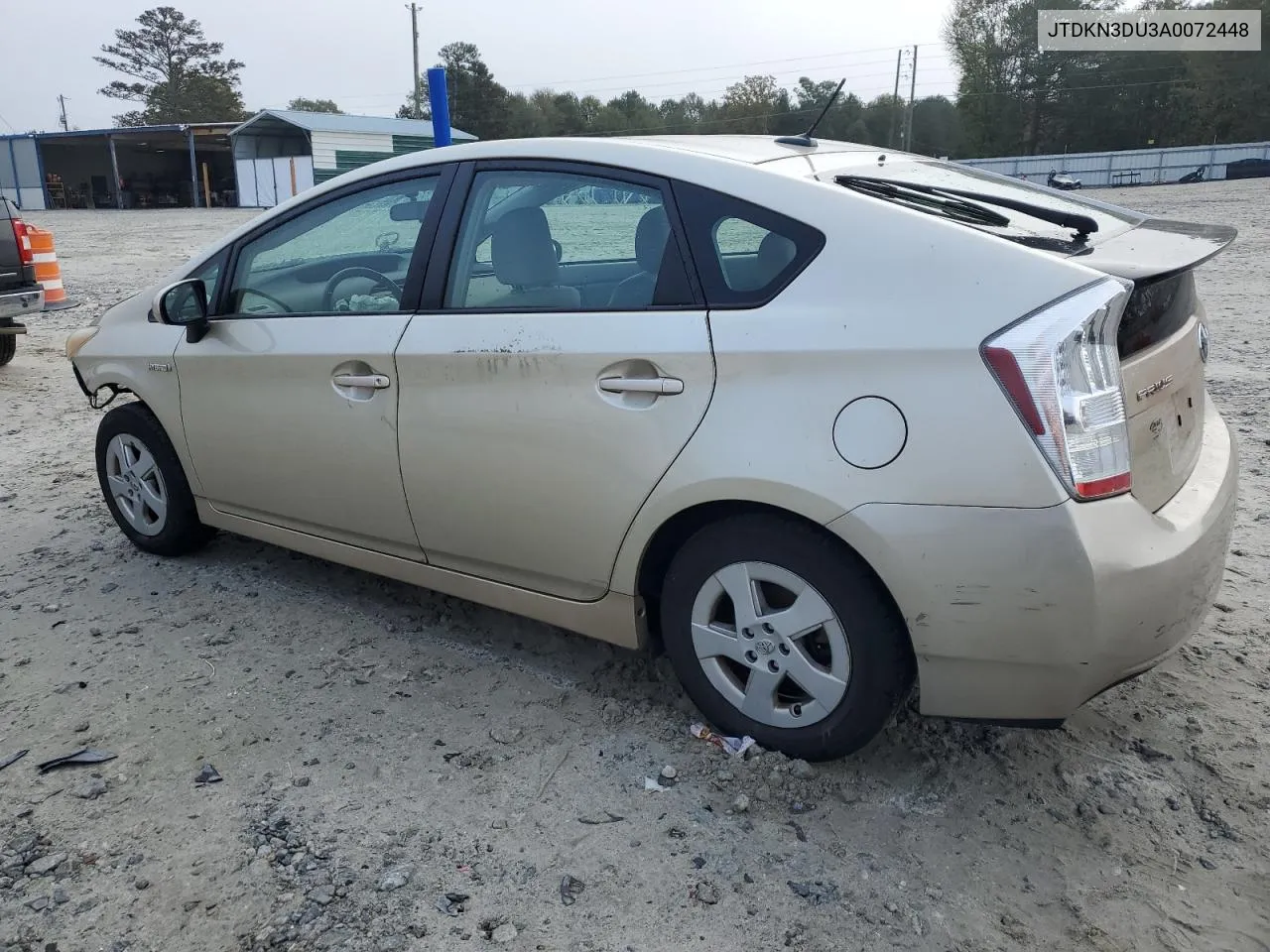 2010 Toyota Prius VIN: JTDKN3DU3A0072448 Lot: 80153014