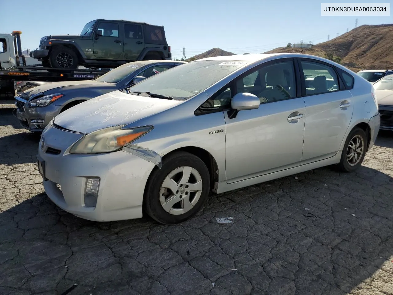 2010 Toyota Prius VIN: JTDKN3DU8A0063034 Lot: 80226214