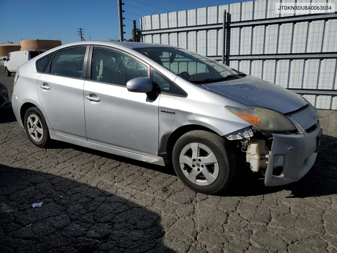 2010 Toyota Prius VIN: JTDKN3DU8A0063034 Lot: 80226214