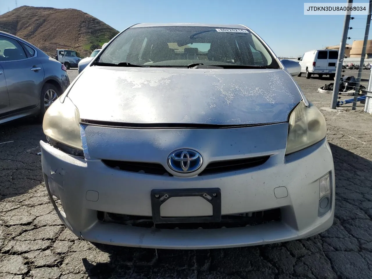 2010 Toyota Prius VIN: JTDKN3DU8A0063034 Lot: 80226214