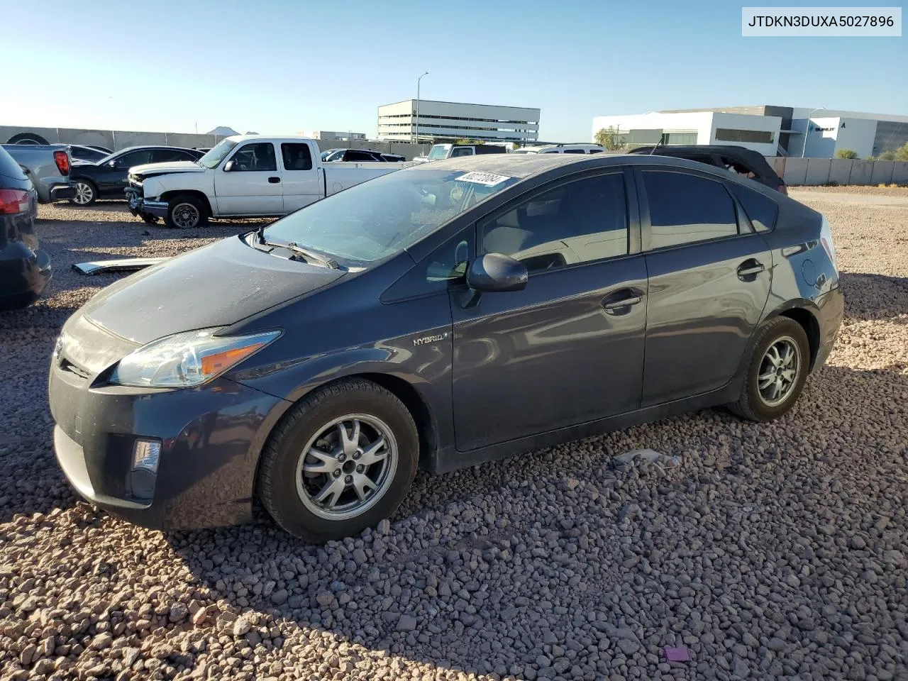 2010 Toyota Prius VIN: JTDKN3DUXA5027896 Lot: 80272084