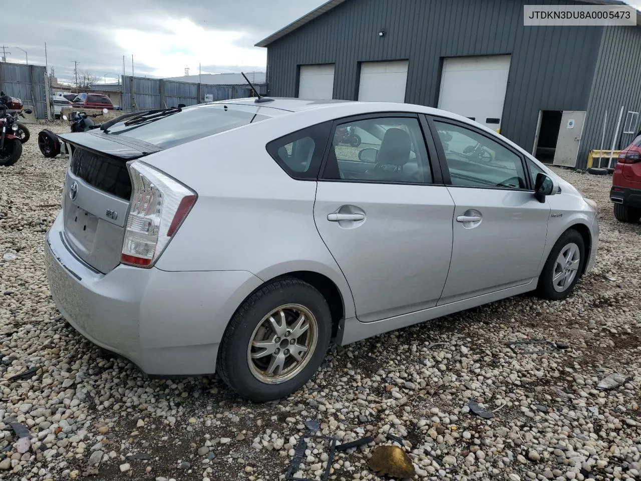 2010 Toyota Prius VIN: JTDKN3DU8A0005473 Lot: 80275754