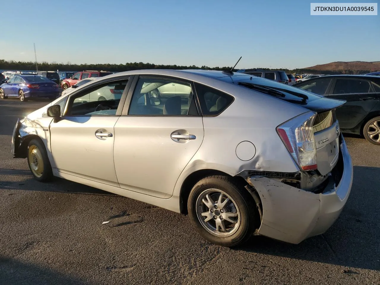 2010 Toyota Prius VIN: JTDKN3DU1A0039545 Lot: 80285624