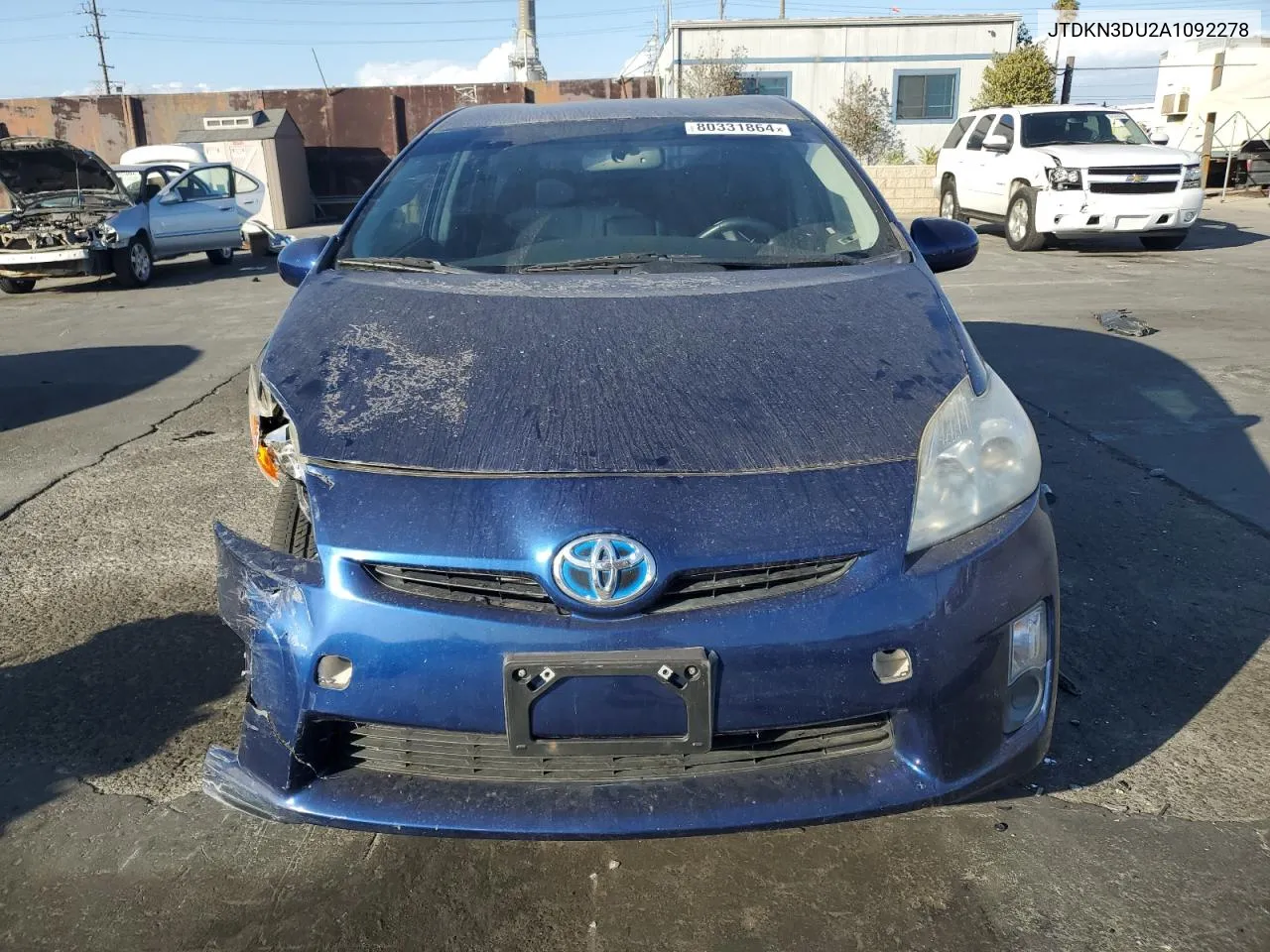 2010 Toyota Prius VIN: JTDKN3DU2A1092278 Lot: 80331864