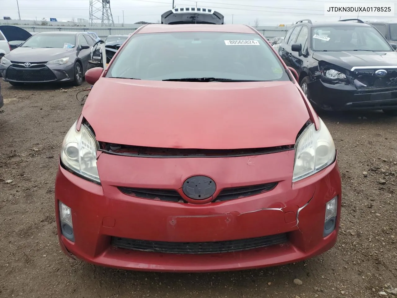 2010 Toyota Prius VIN: JTDKN3DUXA0178525 Lot: 80565824