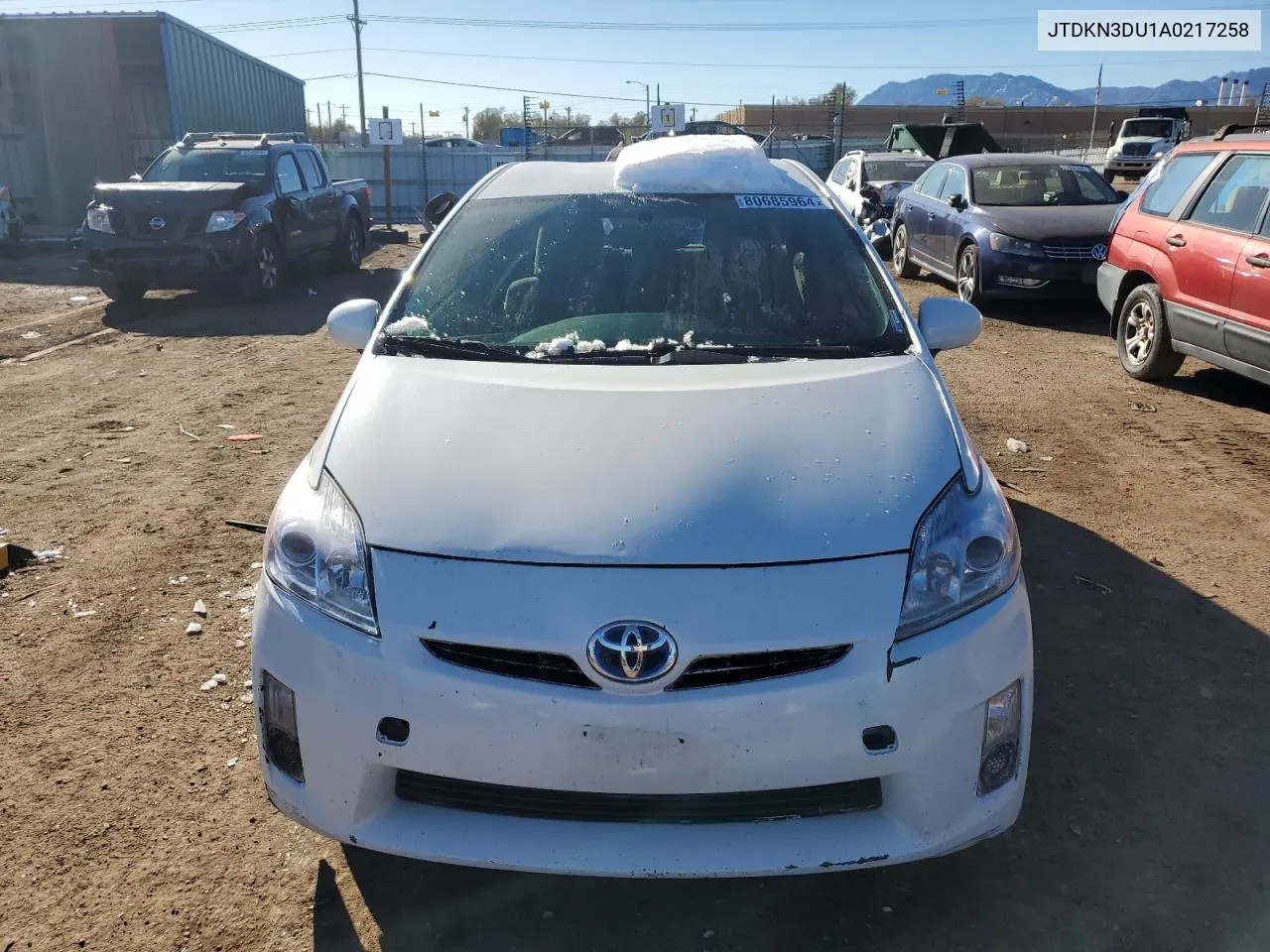 2010 Toyota Prius VIN: JTDKN3DU1A0217258 Lot: 80685964