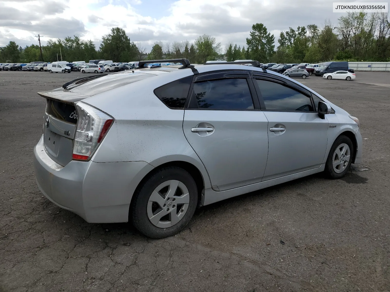 2011 Toyota Prius VIN: JTDKN3DUXB5356504 Lot: 54988504