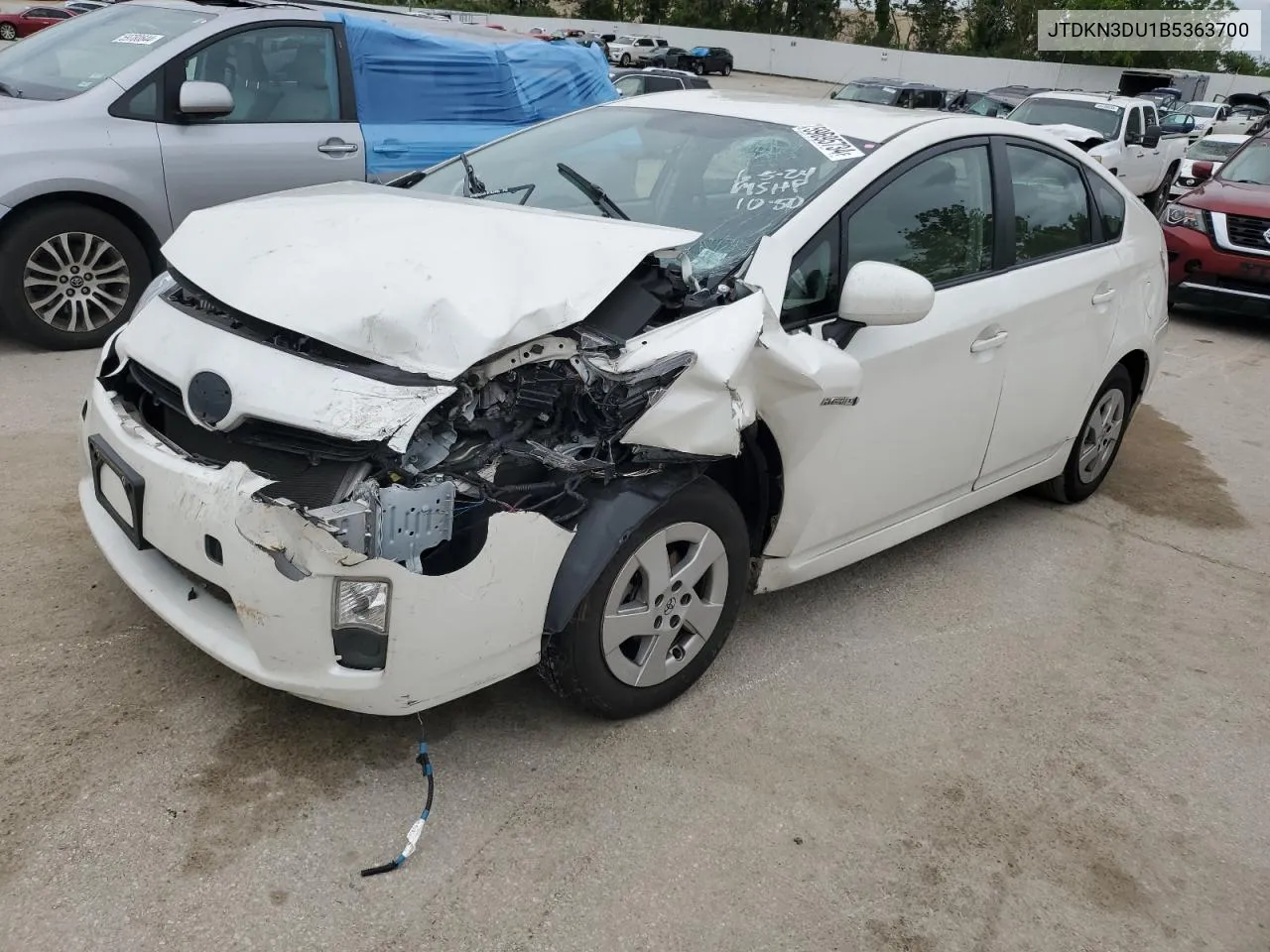 JTDKN3DU1B5363700 2011 Toyota Prius