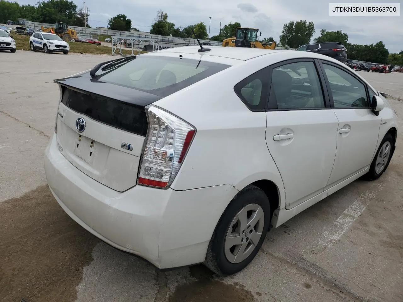 JTDKN3DU1B5363700 2011 Toyota Prius