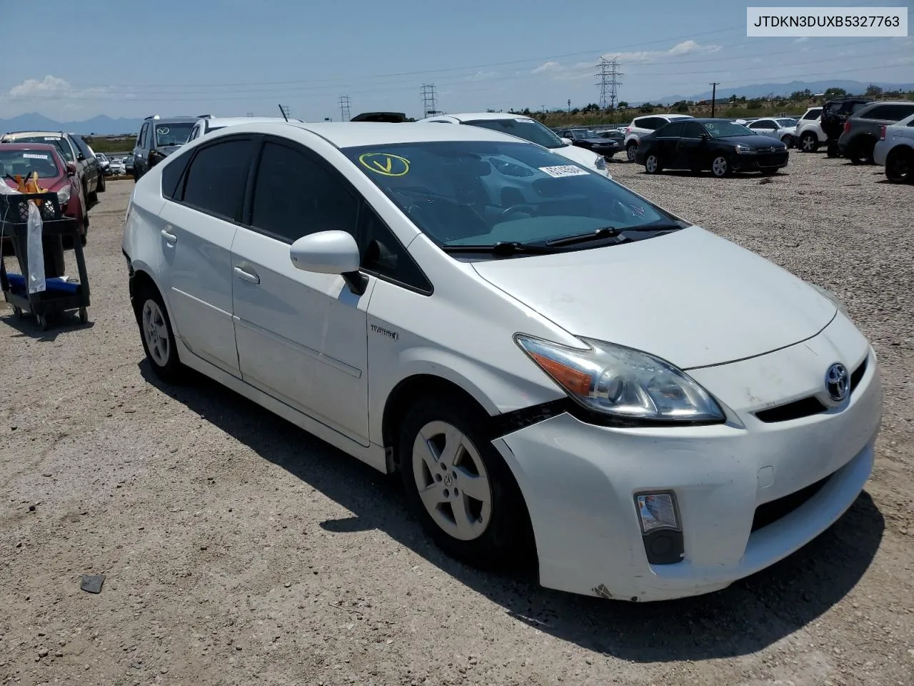 2011 Toyota Prius VIN: JTDKN3DUXB5327763 Lot: 63143564