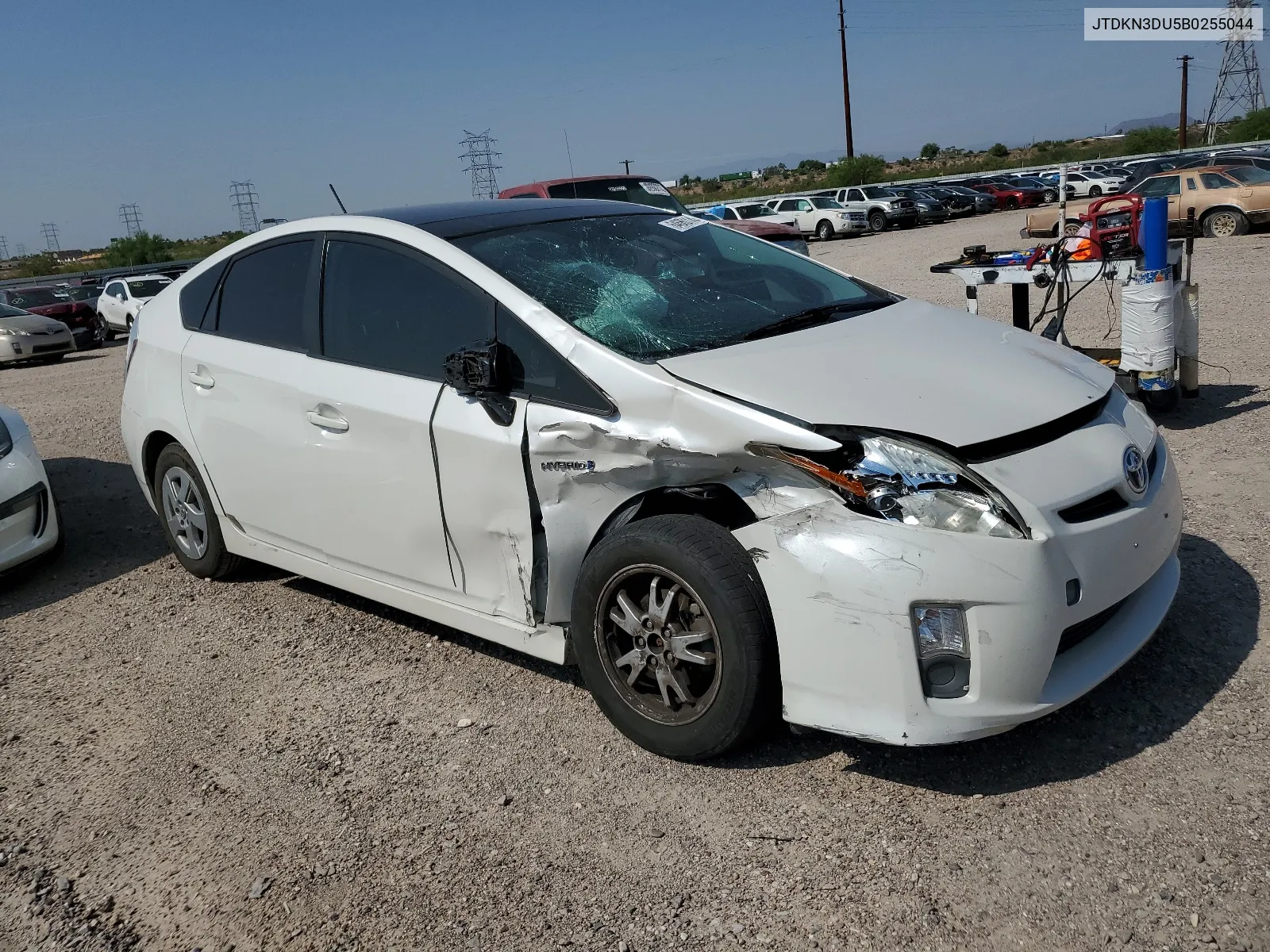 2011 Toyota Prius VIN: JTDKN3DU5B0255044 Lot: 64686114