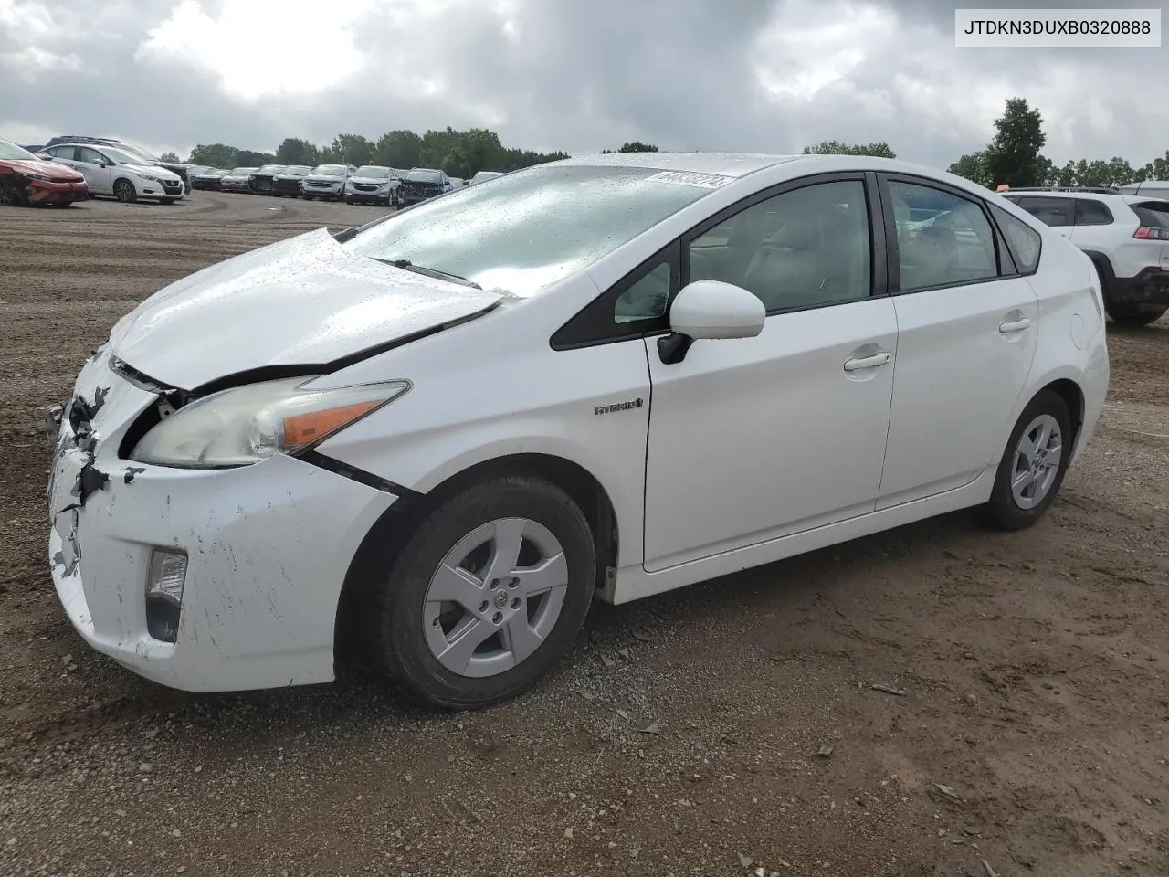 2011 Toyota Prius VIN: JTDKN3DUXB0320888 Lot: 64838274