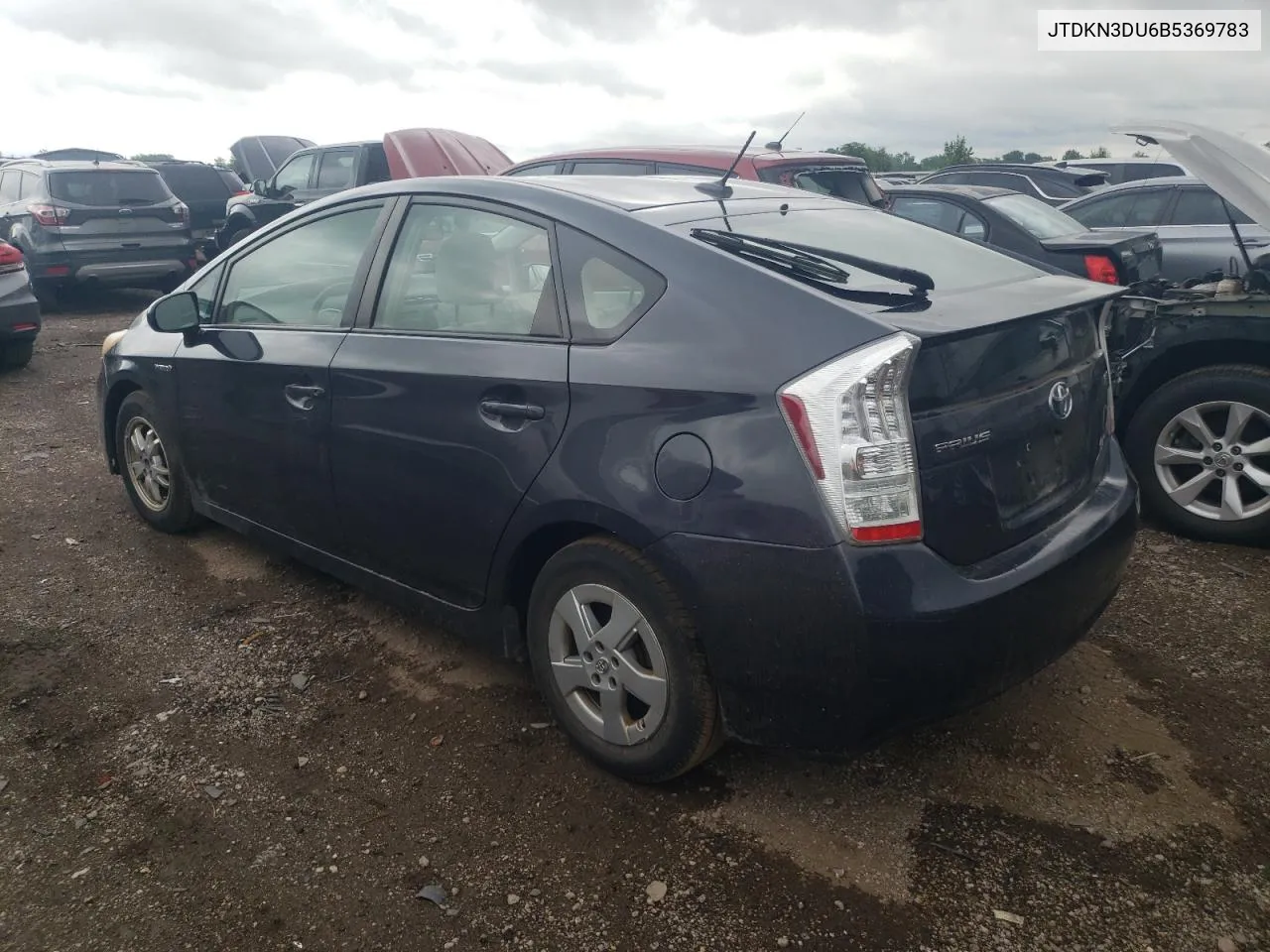 2011 Toyota Prius VIN: JTDKN3DU6B5369783 Lot: 64929774