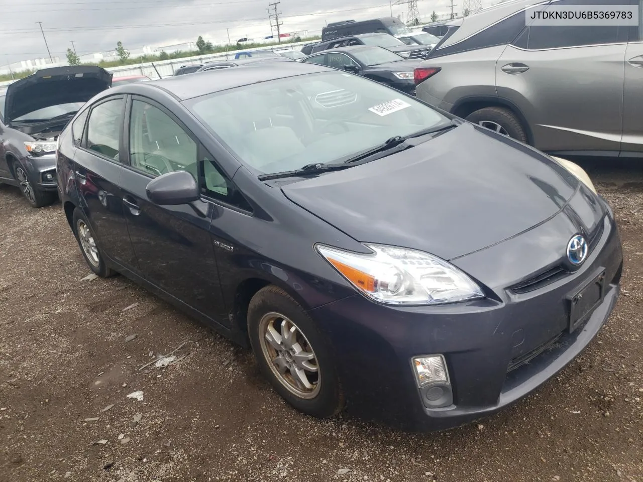 2011 Toyota Prius VIN: JTDKN3DU6B5369783 Lot: 64929774