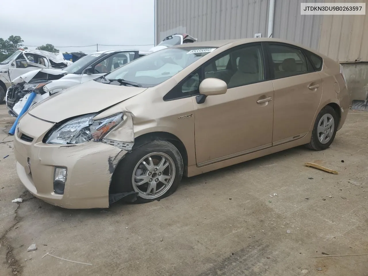 JTDKN3DU9B0263597 2011 Toyota Prius