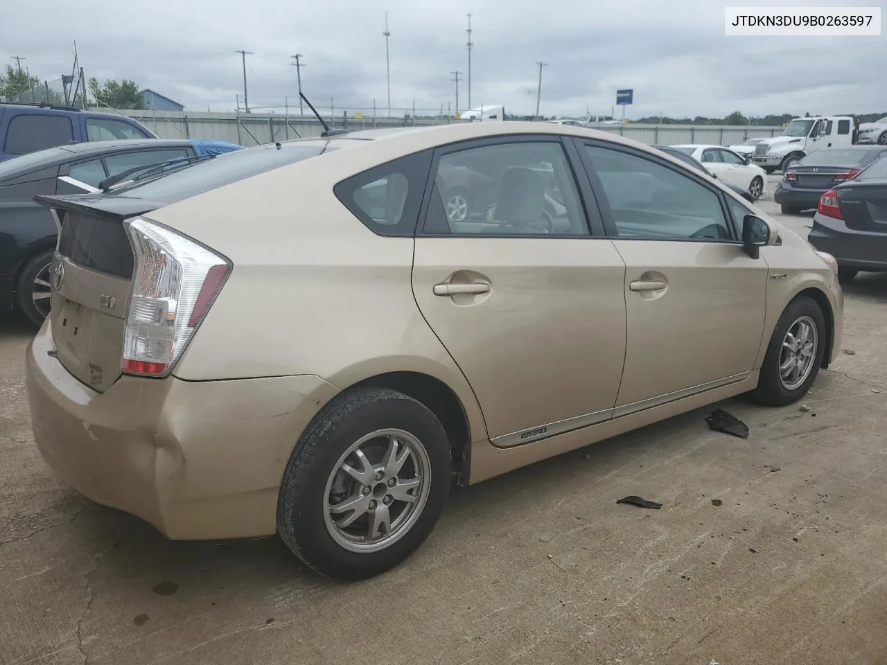 2011 Toyota Prius VIN: JTDKN3DU9B0263597 Lot: 65335884